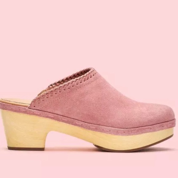 Frye Shoes - 🌺FRYE & CO. WATERMELON ODESSA BRAID MULE CLOG
